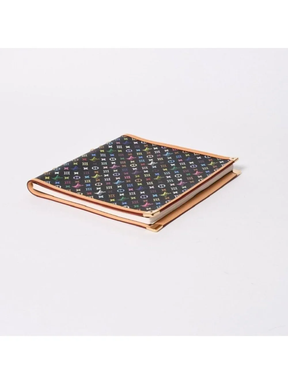 Louis Vuitton Vandredi Notebook Takashi Murakami Monogram Multicolor Noir Gold